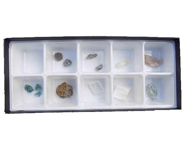 Moh's Hardness Scale Minerals Set